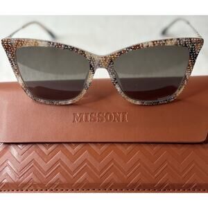 Brand New Missoni Sunglasses - MIS0106S Z9KHA Size 56-16-140 Snake Skin